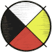 Selected location marker