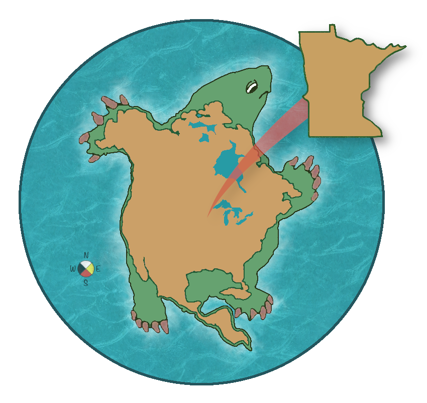 Turtle Island Map